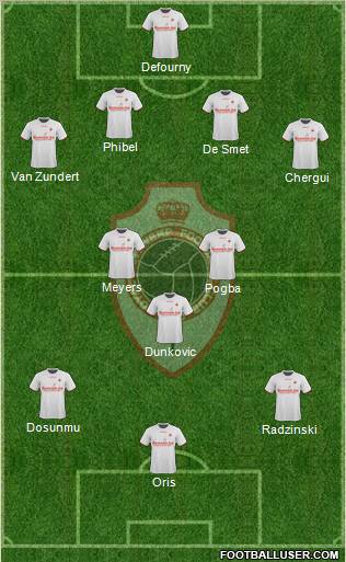 R Antwerp FC Formation 2011