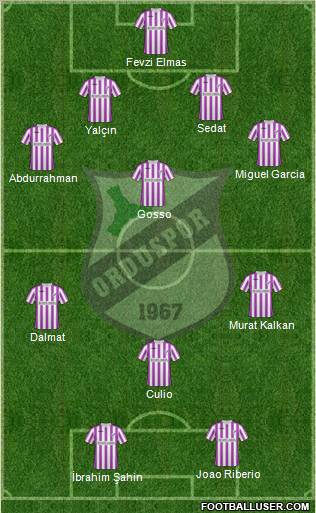 Orduspor Formation 2011