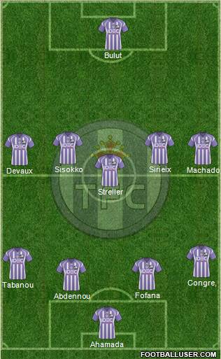 Toulouse Football Club Formation 2011