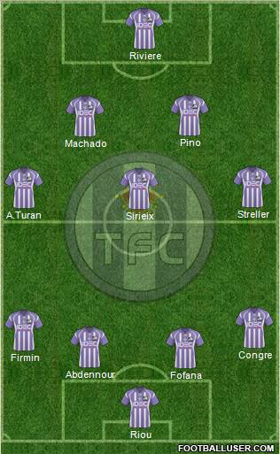 Toulouse Football Club Formation 2011