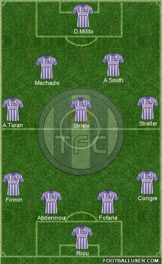 Toulouse Football Club Formation 2011