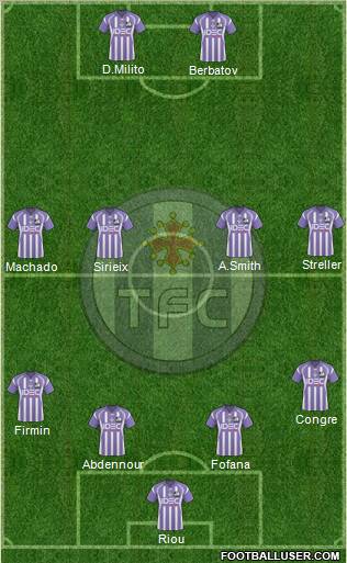 Toulouse Football Club Formation 2011