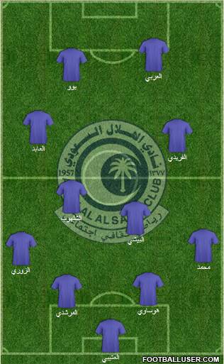 Al-Hilal (KSA) Formation 2011