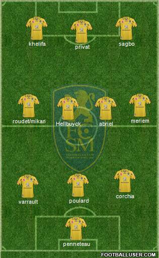 FC Sochaux-Montbéliard Formation 2011