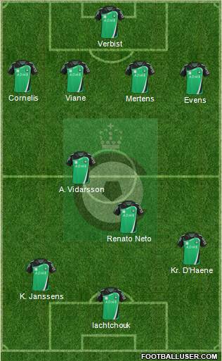 KSV Cercle Brugge Formation 2011