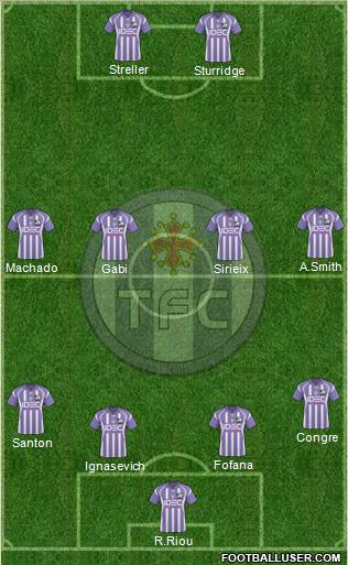 Toulouse Football Club Formation 2011