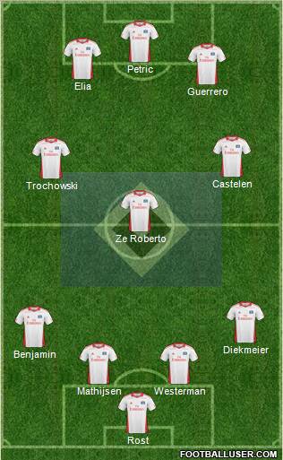 Hamburger SV Formation 2011