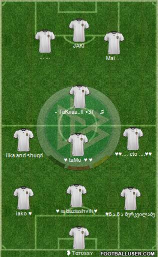 Germany Formation 2011