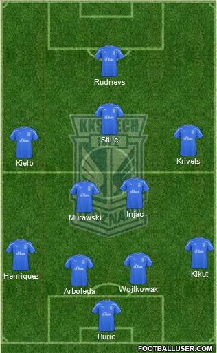 Lech Poznan Formation 2011