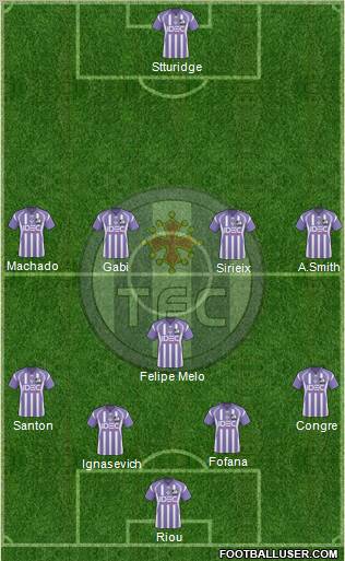 Toulouse Football Club Formation 2011