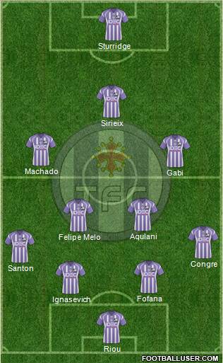 Toulouse Football Club Formation 2011