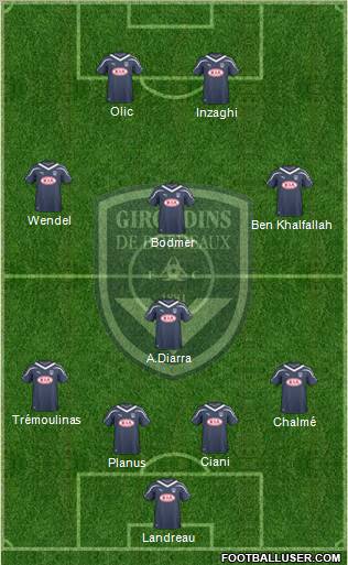 FC Girondins de Bordeaux Formation 2011