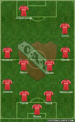 Independiente Formation 2011