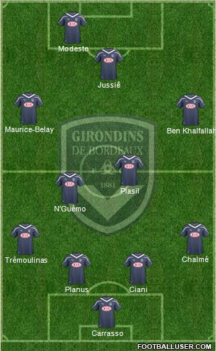 FC Girondins de Bordeaux Formation 2011