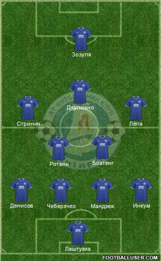 Dnipro Dnipropetrovsk Formation 2011