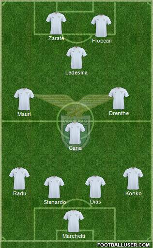 S.S. Lazio Formation 2011