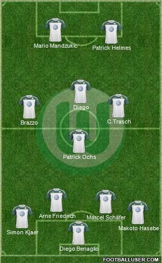 VfL Wolfsburg Formation 2011