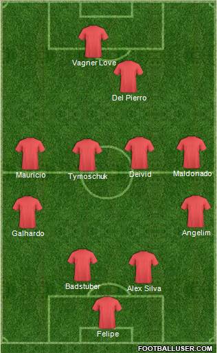 Flamengo EC de Arcoverde Formation 2011