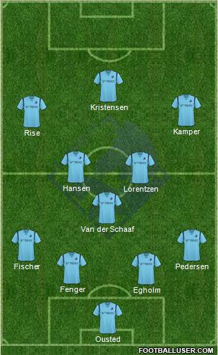 Randers Football Club Formation 2011