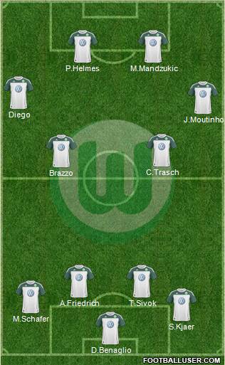 VfL Wolfsburg Formation 2011