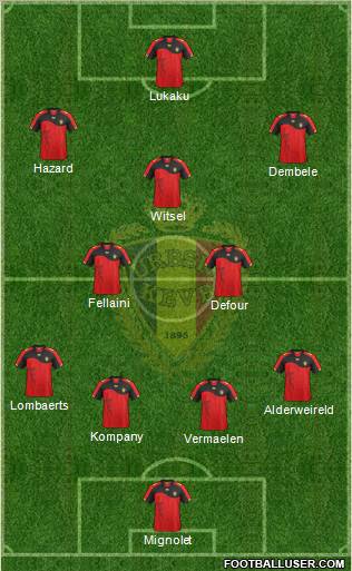 Belgium Formation 2011