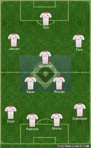 Hamburger SV Formation 2011