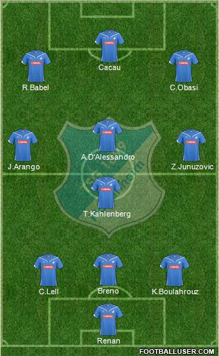 TSG 1899 Hoffenheim Formation 2011