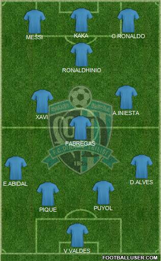 Dinamo Tbilisi Formation 2011