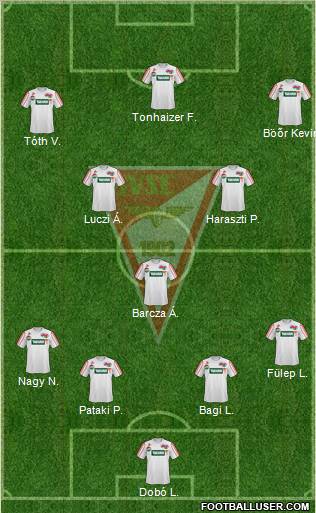 Debreceni VSC Formation 2011