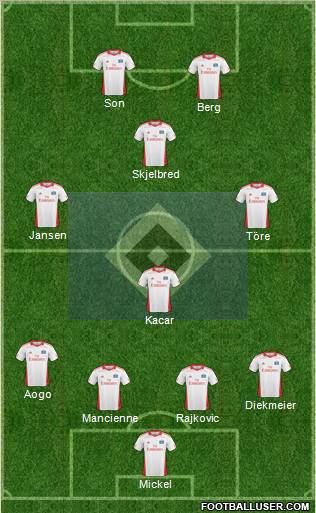 Hamburger SV Formation 2011