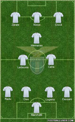 S.S. Lazio Formation 2011