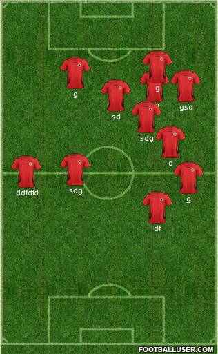 Albania Formation 2011