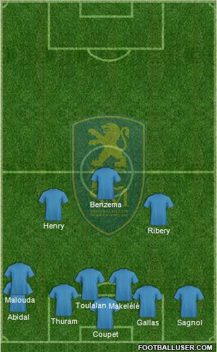 FC Sochaux-Montbéliard Formation 2011