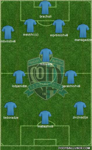 Dinamo Tbilisi Formation 2011