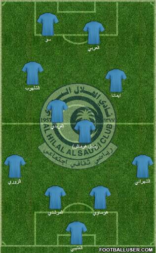 Al-Hilal (KSA) Formation 2011