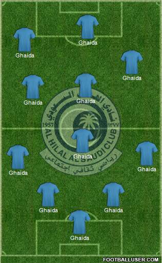 Al-Hilal (KSA) Formation 2011