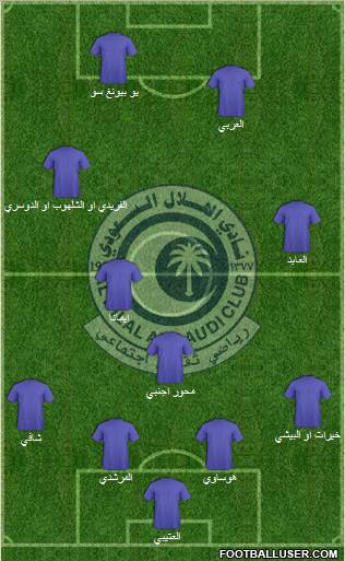 Al-Hilal (KSA) Formation 2011