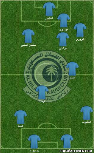 Al-Hilal (KSA) Formation 2011