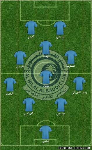 Al-Hilal (KSA) Formation 2011