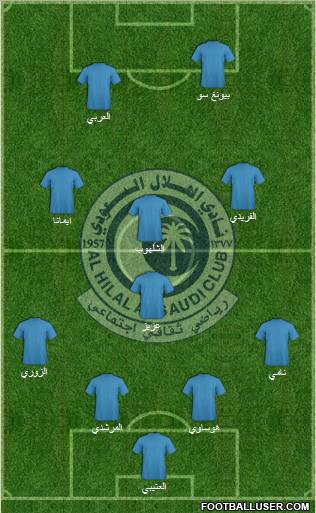 Al-Hilal (KSA) Formation 2011