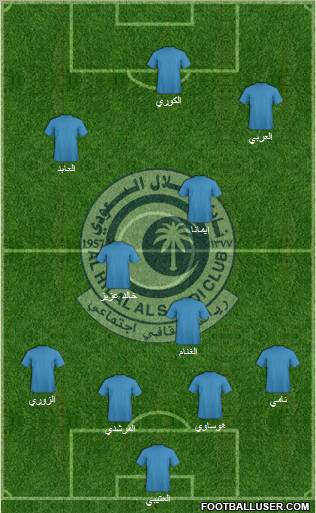 Al-Hilal (KSA) Formation 2011