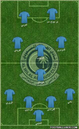 Al-Hilal (KSA) Formation 2011