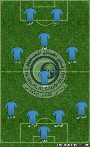 Al-Hilal (KSA) Formation 2011