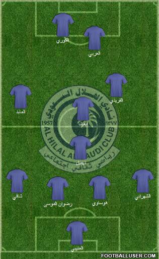 Al-Hilal (KSA) Formation 2011