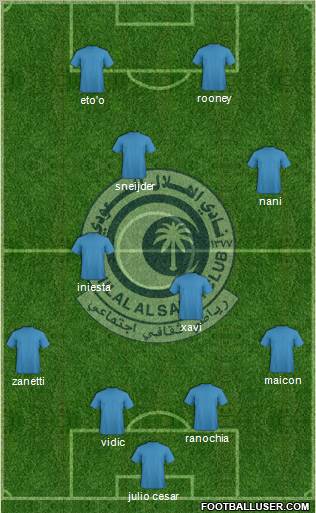 Al-Hilal (KSA) Formation 2011