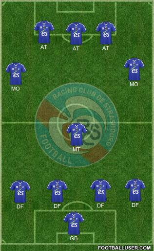 Racing Club de Strasbourg-Football Formation 2011