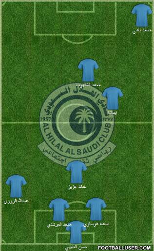 Al-Hilal (KSA) Formation 2011