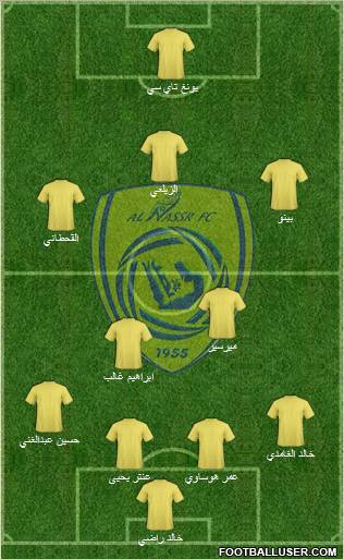 Al-Nassr (KSA) Formation 2011