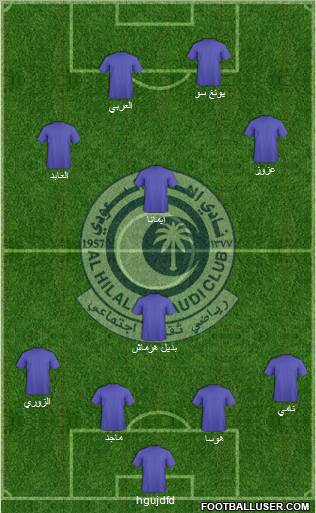 Al-Hilal (KSA) Formation 2011