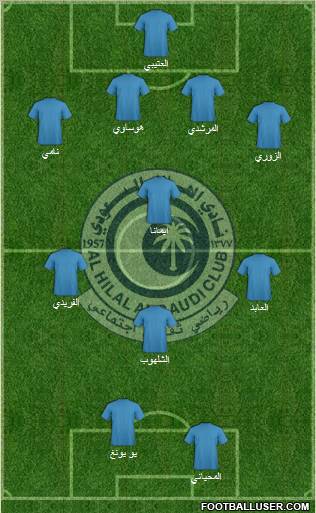 Al-Hilal (KSA) Formation 2011